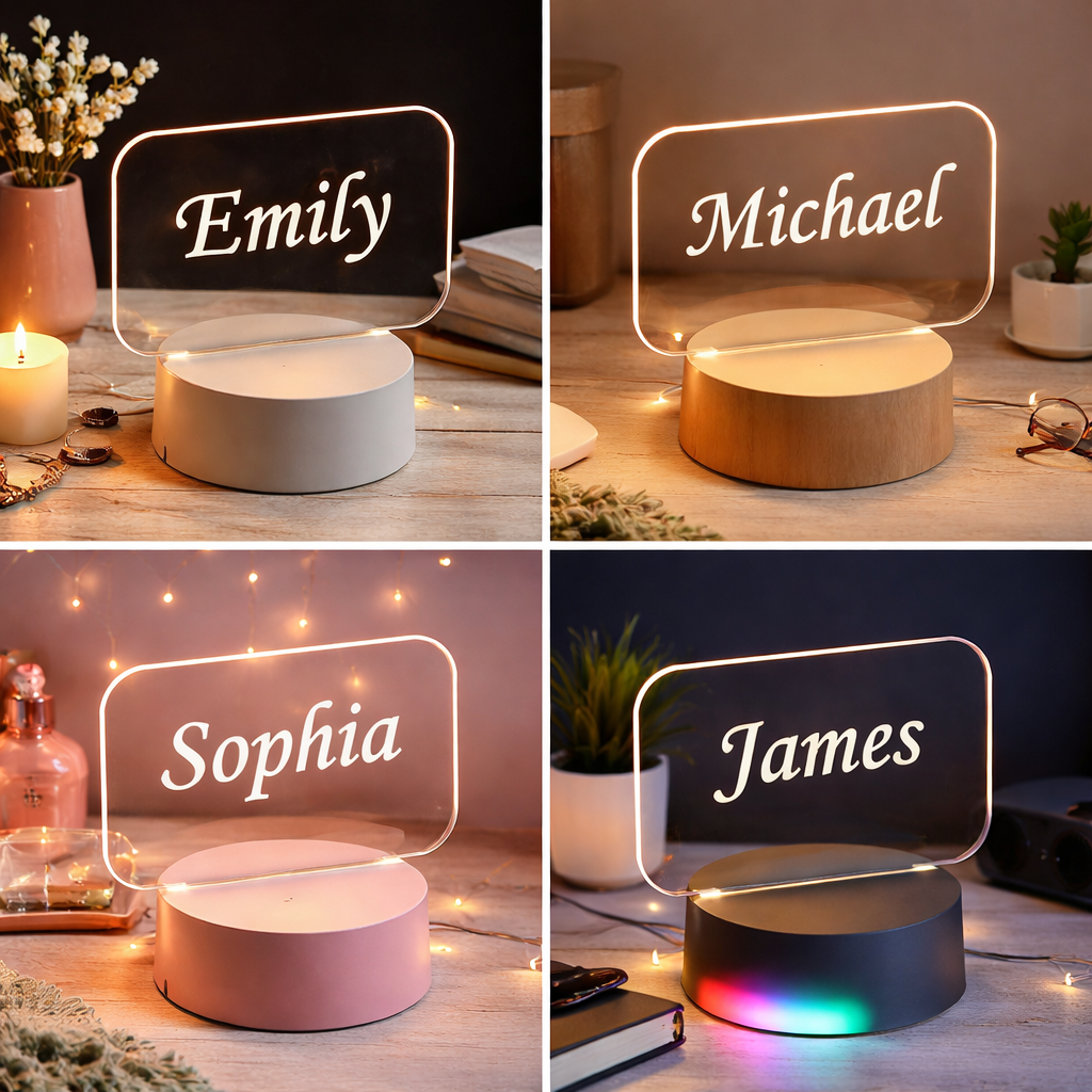 3D creative visualizing lamp