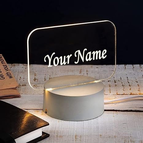 3D creative visualizing lamp