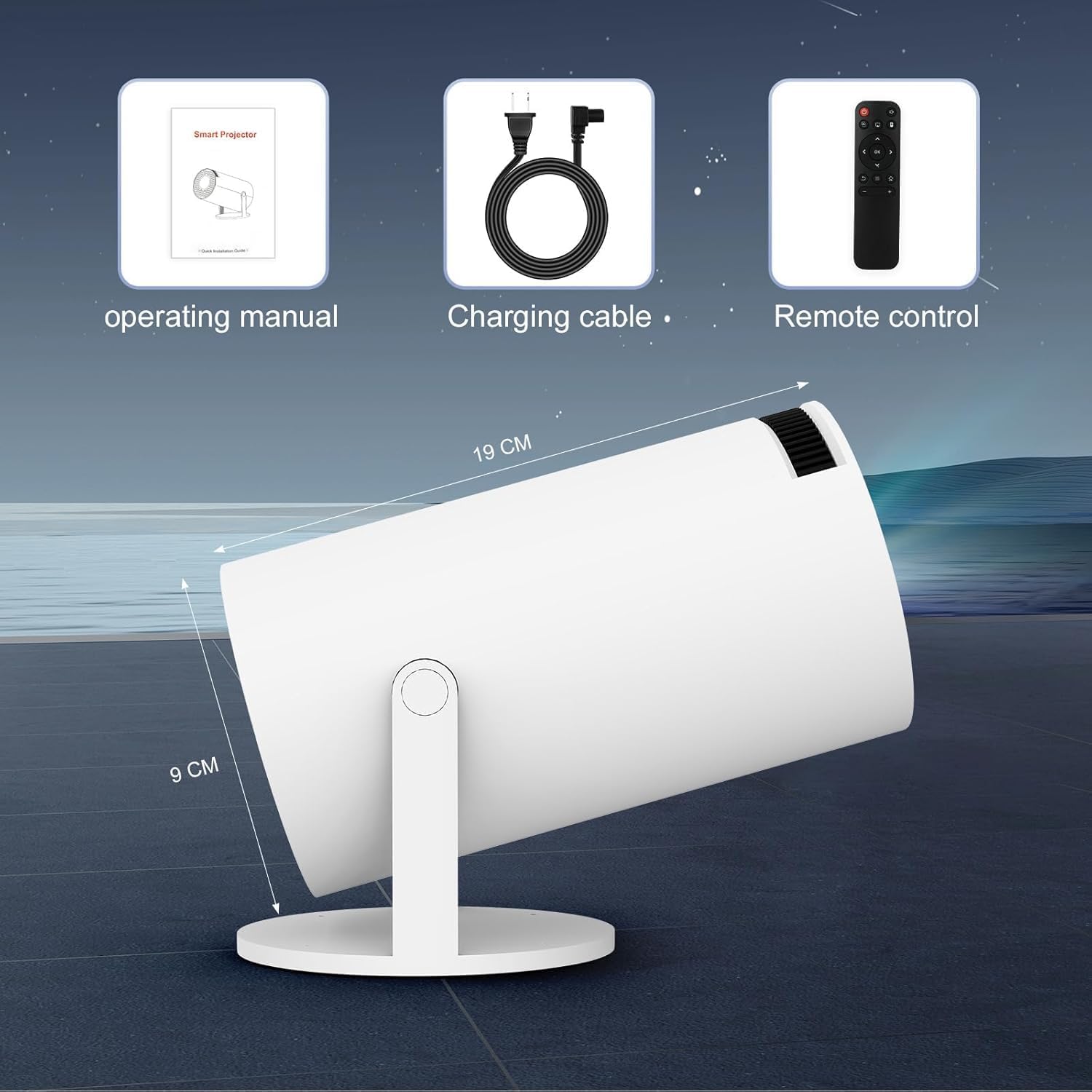 UltraView 4K Pro – Smart 4K UHD Home Cinema Projector