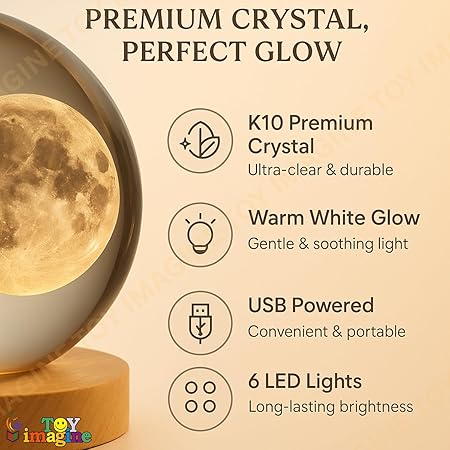 crystal moon lamp