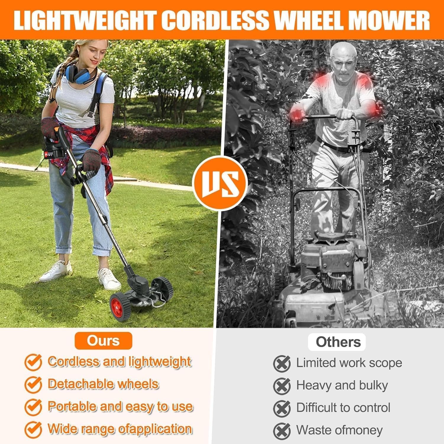 GreenTrim Pro – Powerful Electric Grass Cutter & Lawn Trimmer