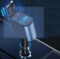 AutoCharge Flex – 4-in-1 Retractable Car Charger with Fast Charging