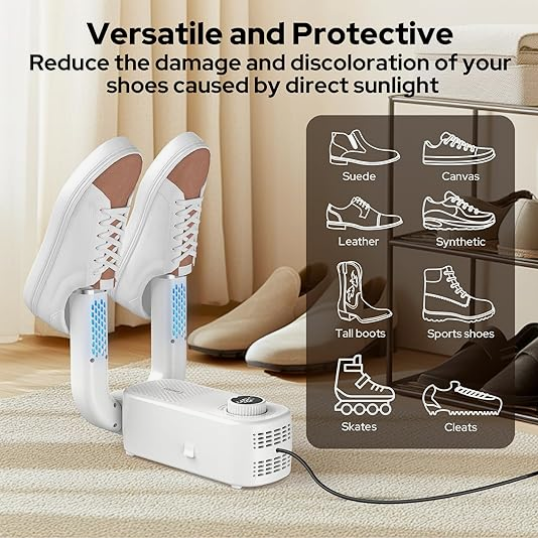 DryStep Pro – Electric Shoe Dryer & Deodorizer