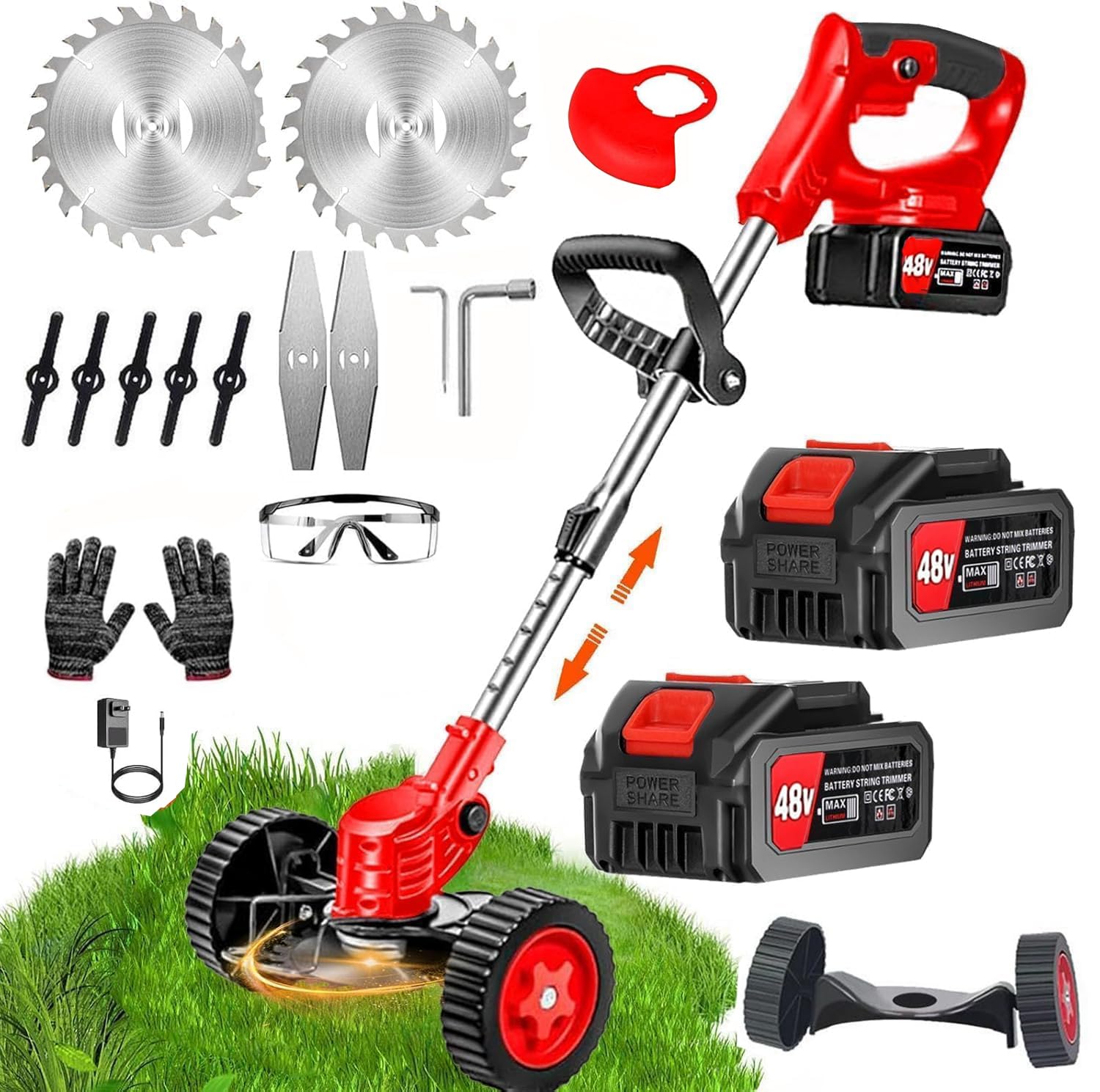 GreenTrim Pro – Powerful Electric Grass Cutter & Lawn Trimmer
